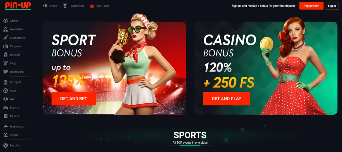 Pin Up Casino visual