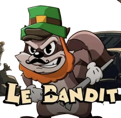 Le Bandit character logo